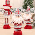 New Medium retractable doll Christmas old snowman doll Christmas gift Christmas decoration ornaments